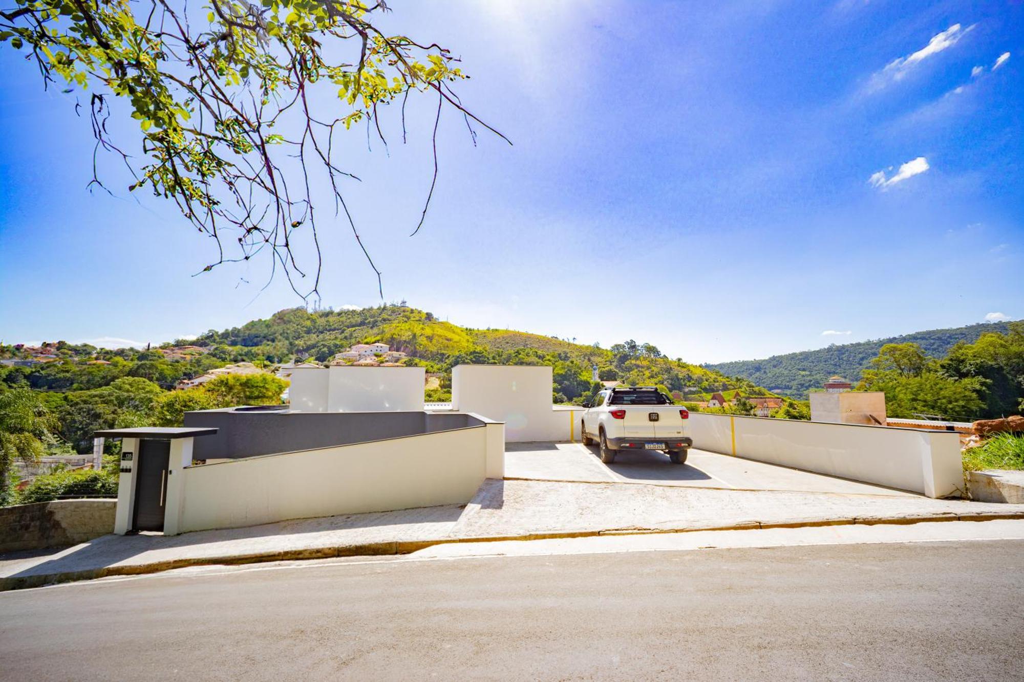 Loft Moderno Com Vista Para As Montanhas Apartamento Águas de Lindóia Exterior foto